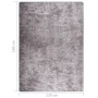 Grauer rutschfester waschbarer Teppich 120x180 cm von , Teppiche - Ref: Foro24-337960, Preis: 45,13 €, Rabatt: %