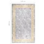 Grauer rutschfester waschbarer Teppich 120x180 cm von , Teppiche - Ref: Foro24-337936, Preis: 38,93 €, Rabatt: %