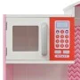 Pink and white wooden toy kitchen 82x30x100 cm by vidaXL, kitchen and food toys - Ref: Foro24-80179, Price: 142,65 €, Discoun...