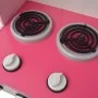 Pink and white wooden toy kitchen 82x30x100 cm by vidaXL, kitchen and food toys - Ref: Foro24-80179, Price: 142,65 €, Discoun...