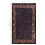 Waschbarer, rutschfester Teppich schwarz und gold 120x180 cm von , Teppiche - Ref: Foro24-337930, Preis: 43,52 €, Rabatt: %