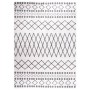 Alfombra lavable antideslizante negro y blanco 120x180 cm de , Alfombras - Ref: Foro24-337972, Precio: 35,80 €
