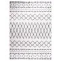 Alfombra lavable antideslizante negro y blanco 120x180 cm de , Alfombras - Ref: Foro24-337972, Precio: 35,21 €, Descuento: %