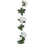 Garlands of artificial flowers 6 units white 240 cm by , Crowns and garlands - Ref: Foro24-359070, Price: 20,39 €, Discount: %
