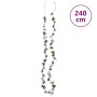 Garlands of artificial flowers 6 units white 240 cm by , Crowns and garlands - Ref: Foro24-359070, Price: 20,39 €, Discount: %