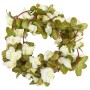 Garlands of artificial flowers 6 units white 250 cm by , Crowns and garlands - Ref: Foro24-359047, Price: 17,27 €, Discount: %