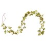 Garlands of artificial flowers 6 units white 250 cm by , Crowns and garlands - Ref: Foro24-359047, Price: 17,27 €, Discount: %