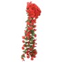 Künstliche Blumengirlanden 3 Stück rot 85 cm von , Kronen und Girlanden - Ref: Foro24-359053, Preis: 21,62 €, Rabatt: %
