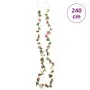 Garlands of artificial flowers 6 units pink and champagne 240 cm by , Crowns and garlands - Ref: Foro24-359064, Price: 13,66 ...
