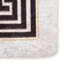 Hellbeiger, rutschfester, waschbarer Teppich, 80 x 150 cm von , Teppiche - Ref: Foro24-337946, Preis: 26,49 €, Rabatt: %