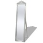 Silver baroque style standing mirror 160x40 cm by vidaXL, Mirrors - Ref: Foro24-243693, Price: 208,18 €, Discount: %