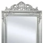 Silberner Standspiegel im Barockstil 160x40 cm von vidaXL, Spiegel - Ref: Foro24-243693, Preis: 210,26 €, Rabatt: %