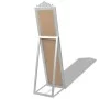 Silberner Standspiegel im Barockstil 160x40 cm von vidaXL, Spiegel - Ref: Foro24-243693, Preis: 210,26 €, Rabatt: %