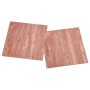 Selbstklebende Bodendielen 55 Einheiten PVC 5,11 m² rot von , Böden und Teppiche - Ref: Foro24-324671, Preis: 65,03 €, Rabatt: %