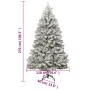 Artificial Christmas tree with hinges and flocked snow 270 cm by , Christmas trees - Ref: Foro24-357796, Price: 316,55 €, Dis...