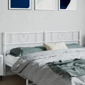 Kopfteil aus weißem Metall, 200 cm von , Kopf- und Fußteile - Ref: Foro24-355550, Preis: 37,87 €, Rabatt: %