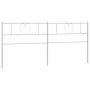 Kopfteil aus weißem Metall, 200 cm von , Kopf- und Fußteile - Ref: Foro24-355550, Preis: 37,87 €, Rabatt: %