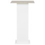 Hoher Bar-Tisch in Weiß und Grau aus Beton 60x60x110 cm. von , Küchen- und Esstische - Ref: Foro24-280208, Preis: 75,07 €, Ra...
