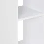 Mesa alta de bar blanco y gris hormigón 60x60x110 cm by , Kitchen and dining tables - Ref: Foro24-280208, Price: 74,25 €, Dis...