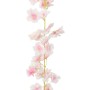 Guirnaldas de flores artificiales 6 uds rosa claro 180 cm