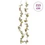 Guirnaldas de flores de Navidad 6 uds rosa 215 cm by , Crowns and garlands - Ref: Foro24-359062, Price: 19,13 €, Discount: %