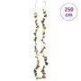 Guirnaldas de flores de Navidad 6 uds rojo atardecer 250 cm by , Crowns and garlands - Ref: Foro24-359041, Price: 17,04 €, Di...