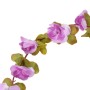Guirnaldas de flores artificiales 6 uds morado claro 250 cm