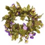 Guirnaldas de flores artificiales 6 uds morado claro 215 cm