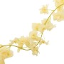 Guirnaldas de flores de Navidad 6 uds champagne 180 cm by , Crowns and garlands - Ref: Foro24-359055, Price: 17,76 €, Discoun...