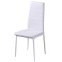 Schwarz-weißes 7-teiliges Esstischset von vidaXL, Möbelsets für Küchen und Esszimmer - Ref: Foro24-242988, Preis: 280,08 €, R...