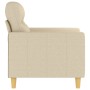 Sillón de tela color crema 60 cm de , Sofás - Ref: Foro24-359221, Precio: 156,59 €, Descuento: %