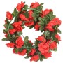 Weihnachtsblumenkränze 6 Stück rot 240 cm von , Kronen und Girlanden - Ref: Foro24-359069, Preis: 13,66 €, Rabatt: %