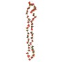 Guirnaldas de flores artificiales 6 uds rojo 240 cm