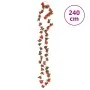Guirnaldas de flores de Navidad 6 uds rojo 240 cm by , Crowns and garlands - Ref: Foro24-359069, Price: 13,66 €, Discount: %