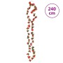 Weihnachtsblumenkränze 6 Stück rot 240 cm von , Kronen und Girlanden - Ref: Foro24-359069, Preis: 13,66 €, Rabatt: %