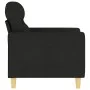 Schwarzer Stoffsessel, 60 cm. von , Sofas - Ref: Foro24-359223, Preis: 143,14 €, Rabatt: %