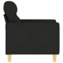 Sillón de tela negro 60 cm de , Sofás - Ref: Foro24-359223, Precio: 145,56 €, Descuento: %