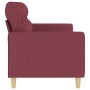 Sofá de 3 plazas de tela rojo tinto 180 cm by , Sofas - Ref: Foro24-359249, Price: 270,33 €, Discount: %