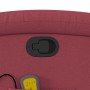 Sillón de masaje reclinable de tela color vino tinto by , Armchairs - Ref: Foro24-371742, Price: 219,26 €, Discount: %