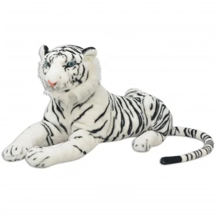 XXL white stuffed tiger by vidaXL, Stuffed animals - Ref: Foro24-80164, Price: 92,27 €, Discount: %