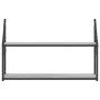 Estantería de pared madera ingeniería gris Sonoma 80x21x51 cm de , Estantes y estanterías - Ref: Foro24-835467, Precio: 31,21...