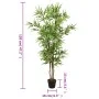 Árbol de bambú artificial con 552 hojas verde 120 cm by , artificial flora - Ref: Foro24-358968, Price: 57,55 €, Discount: %