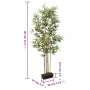 Árbol de bambú artificial con 368 hojas verde 80 cm by , artificial flora - Ref: Foro24-358963, Price: 59,59 €, Discount: %
