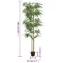 Árbol de bambú artificial con 988 hojas verde 150 cm by , artificial flora - Ref: Foro24-358977, Price: 73,53 €, Discount: %
