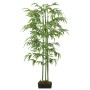 Árbol de bambú artificial con 240 hojas verde 80 cm
