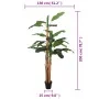 Künstlicher Bananenbaum mit 22 grünen Blättern, 200 cm. von , Künstliche Flora - Ref: Foro24-359003, Preis: 109,88 €, Rabatt: %