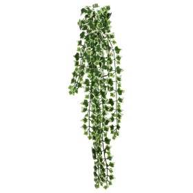 Plantas artificiales colgantes 12 uds verde y blanco 90 cm