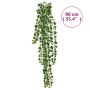 Künstliche hängende Pflanzen 12 Stück grün und weiß 90 cm von , Künstliche Flora - Ref: Foro24-359036, Preis: 56,16 €, Rabatt: %