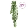 Plantas artificiales colgantes 12 uds verde y blanco 90 cm de , Flora artificial - Ref: Foro24-359036, Precio: 55,26 €, Descu...