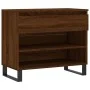 Shoe cabinet made of brown oak plywood, measuring 70x36x60 cm. by , Shoe racks and shoe organizers - Ref: Foro24-831451, Pric...